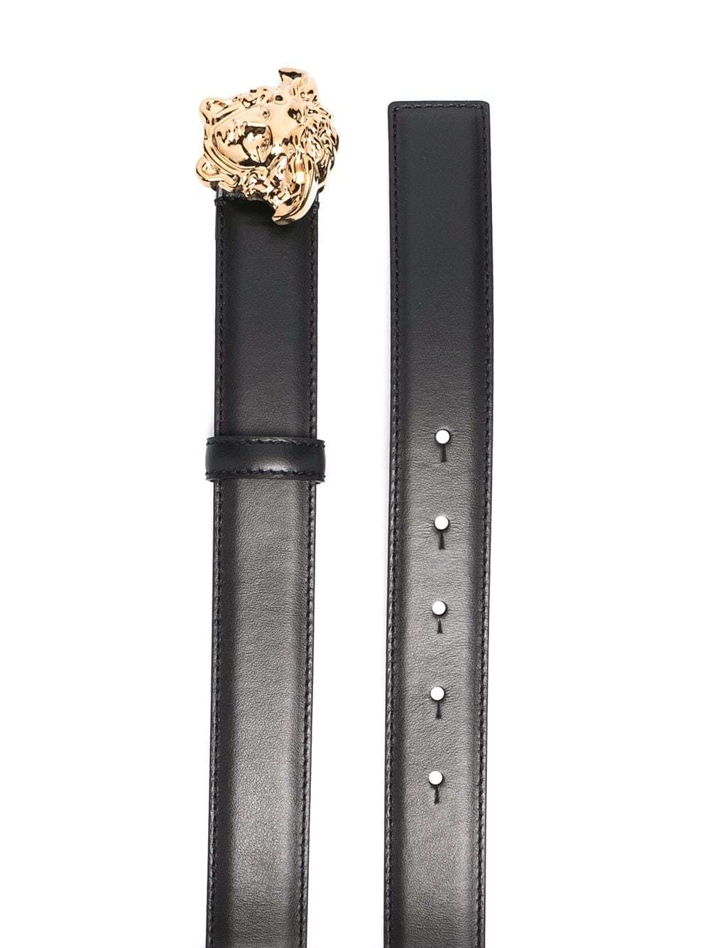Versace "jellyfish" Belt In Black