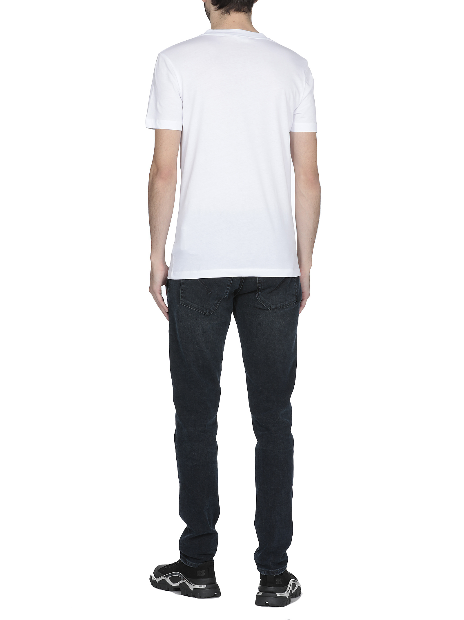 Mcq By Alexander Mcqueen Pattern Printed White T-shirt In White