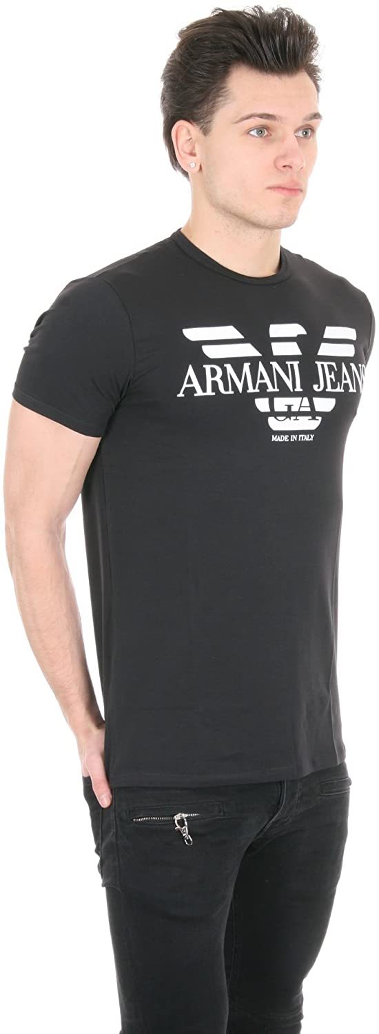 ARMANI JEANS LOGO DETAILS T-SHIRT