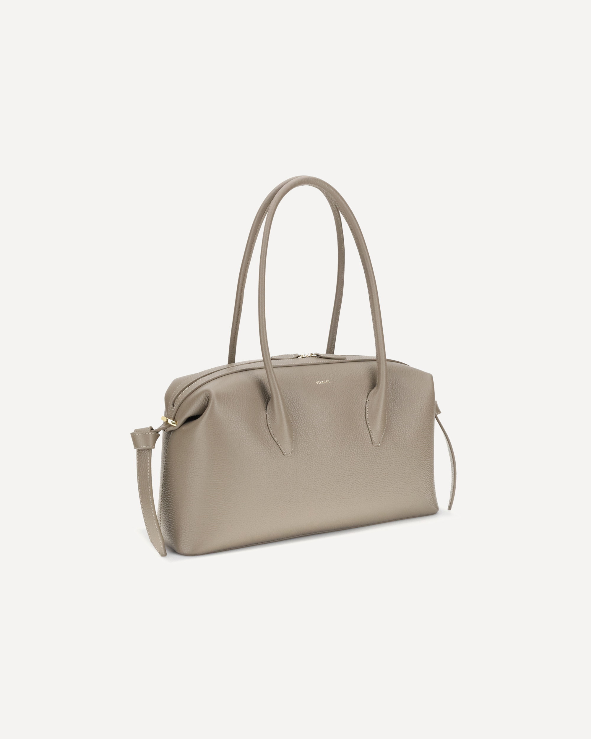 Yuzefi Logo Travel Bag In Brown