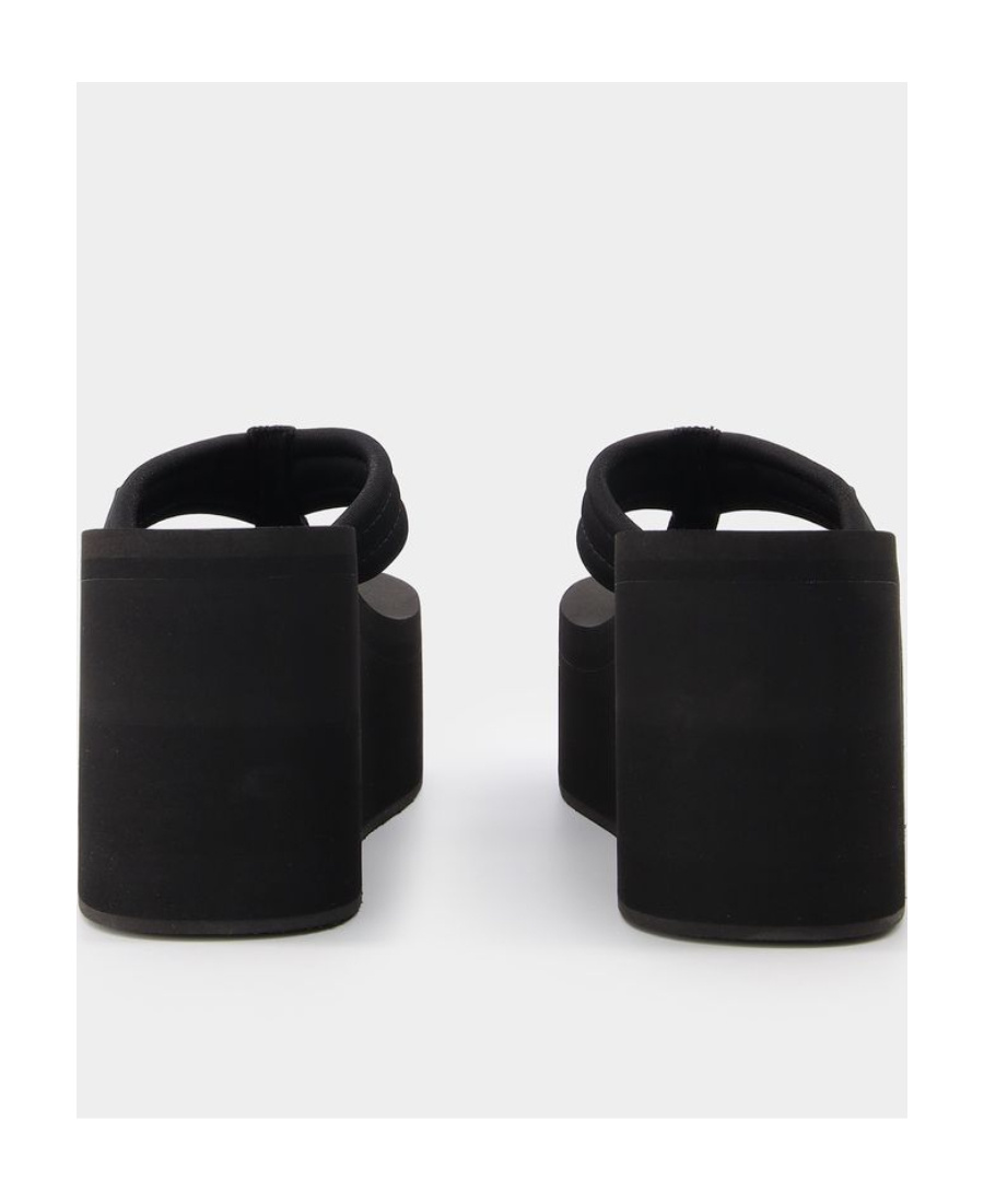 COPERNI LOGO OPEN-TOED WEDGES