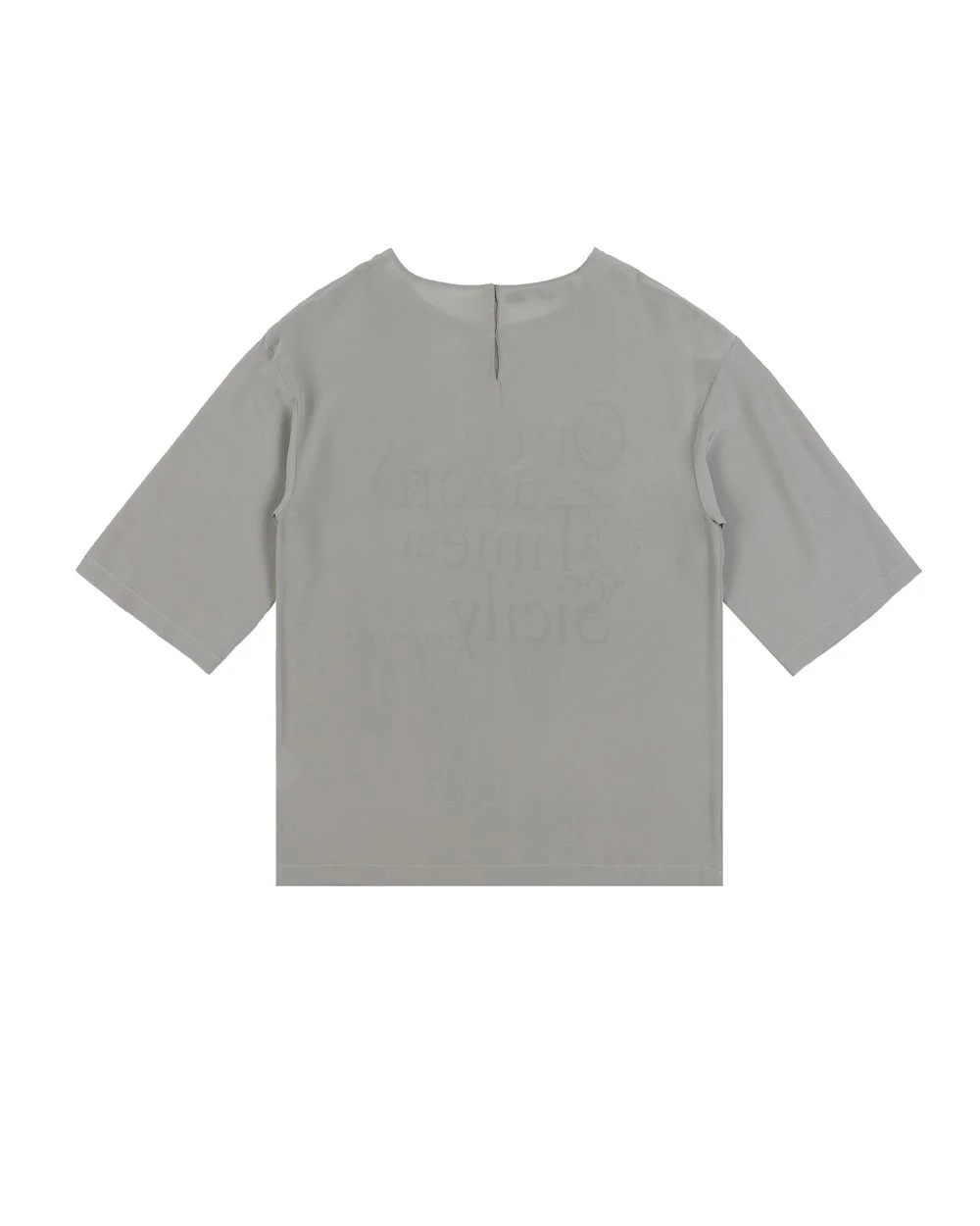 Dolce & Gabbana Printed T-shirt In Gray