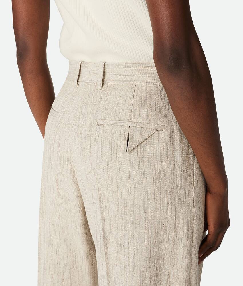 Bottega Veneta Hose Aus Viskose Und Seide