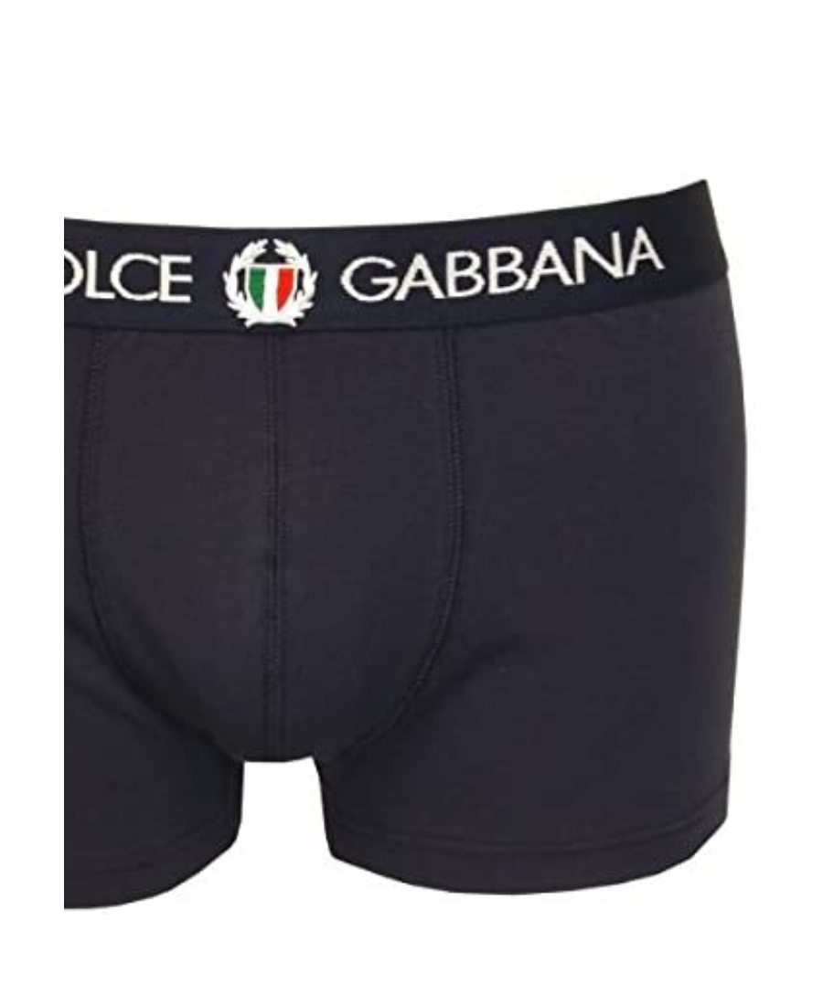Dolce & Gabbana Two-way-stretch Cotton Jersey Boxers In Black