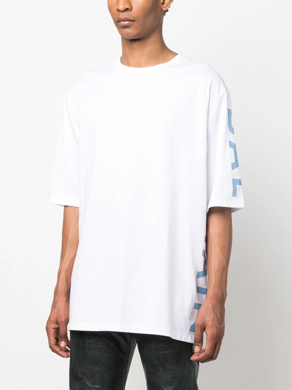 BALMAIN LOGO-PRINT T-SHIRT