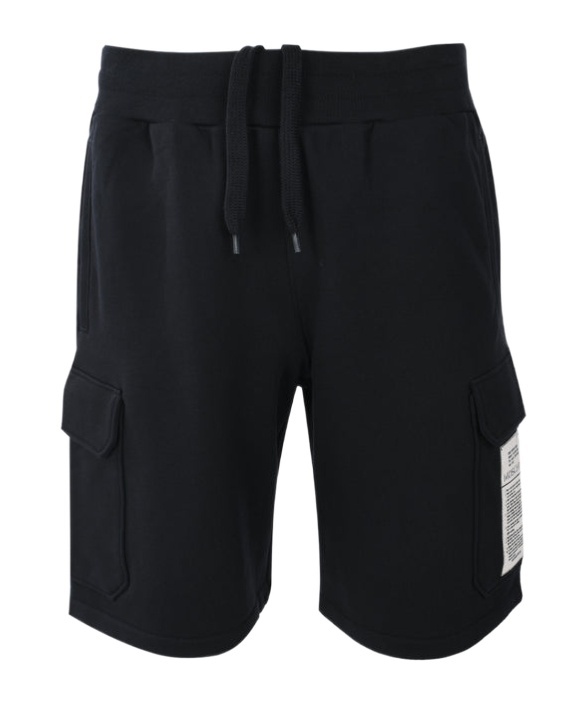 Moschino Drawstring Shorts In Black