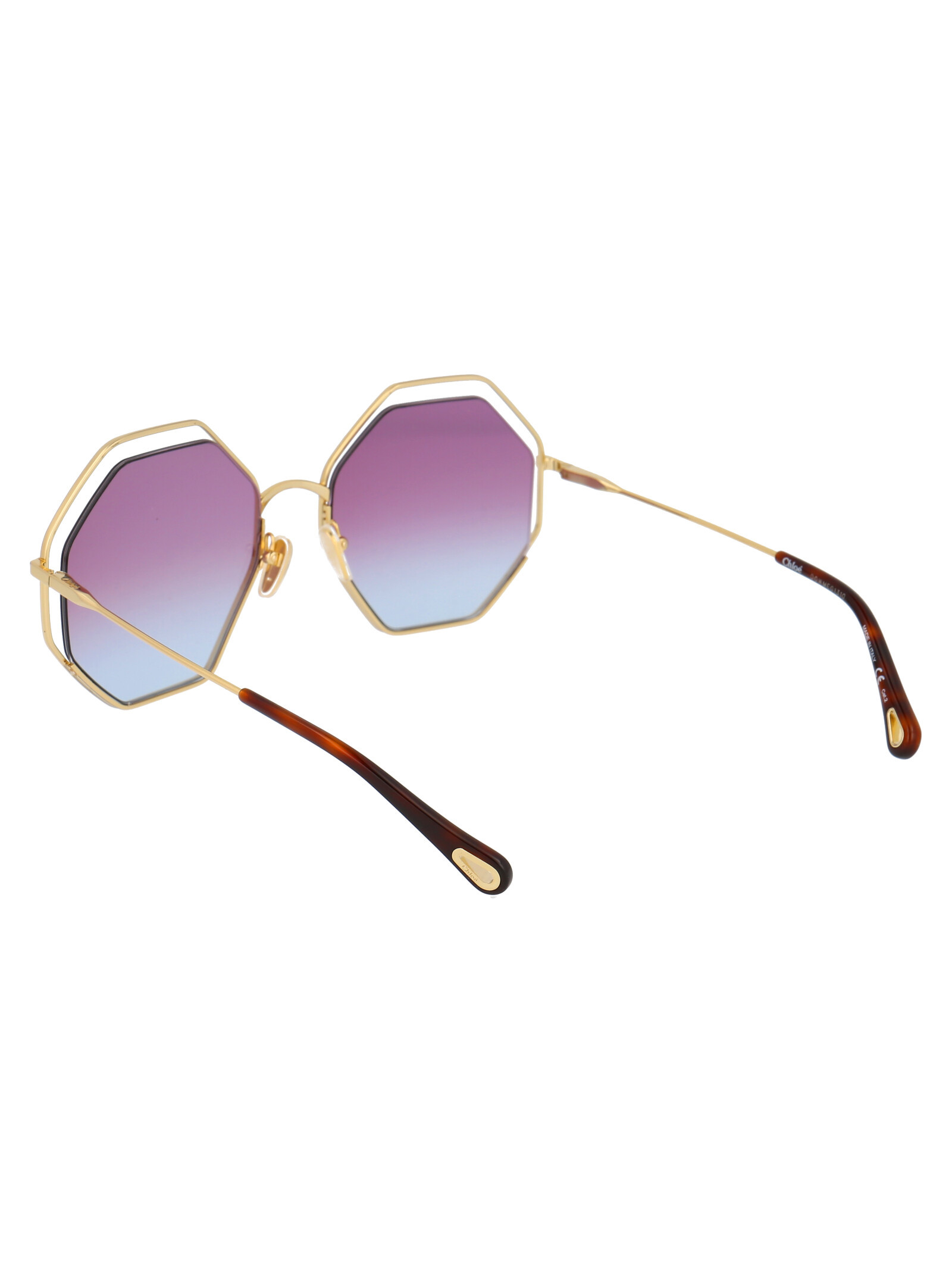 Chloé Octagon-frame Sunglasses In Pink