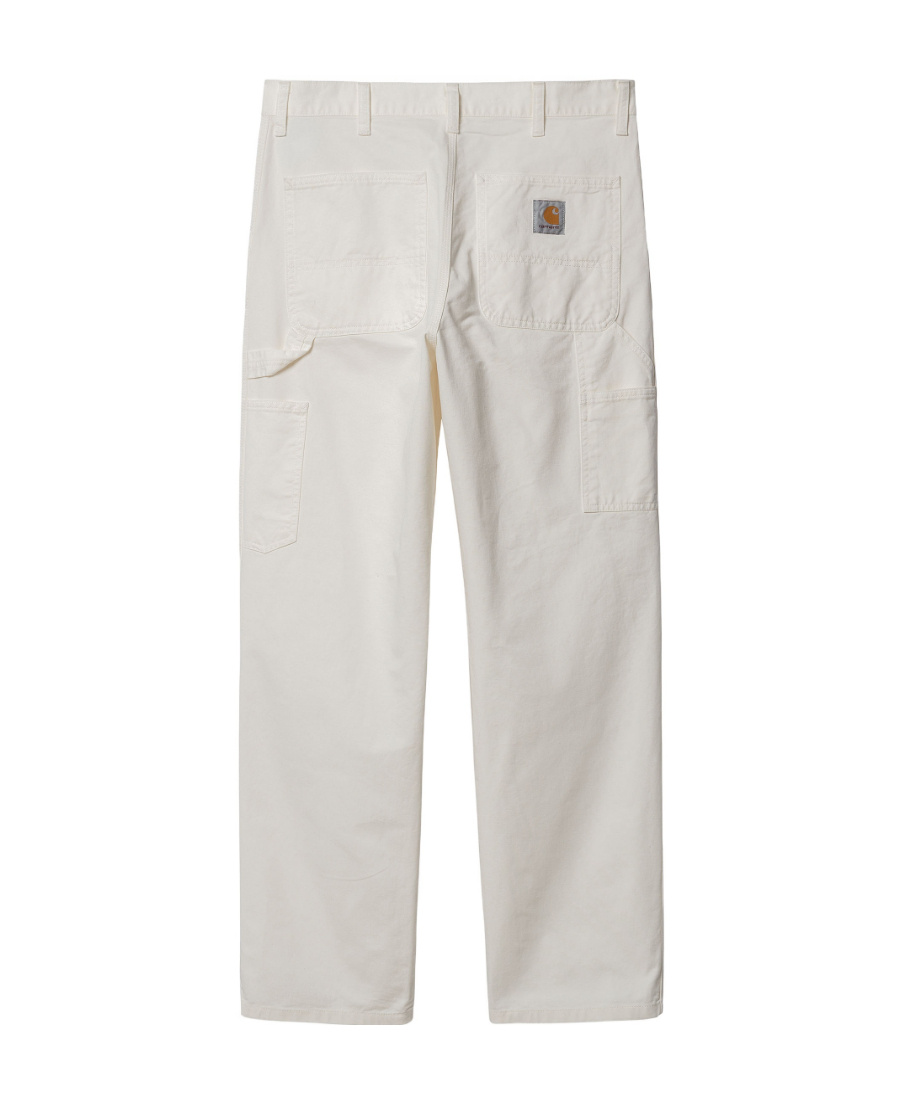 Carhartt Single Knee Pant Sonyc Silver In Cotton In Grey