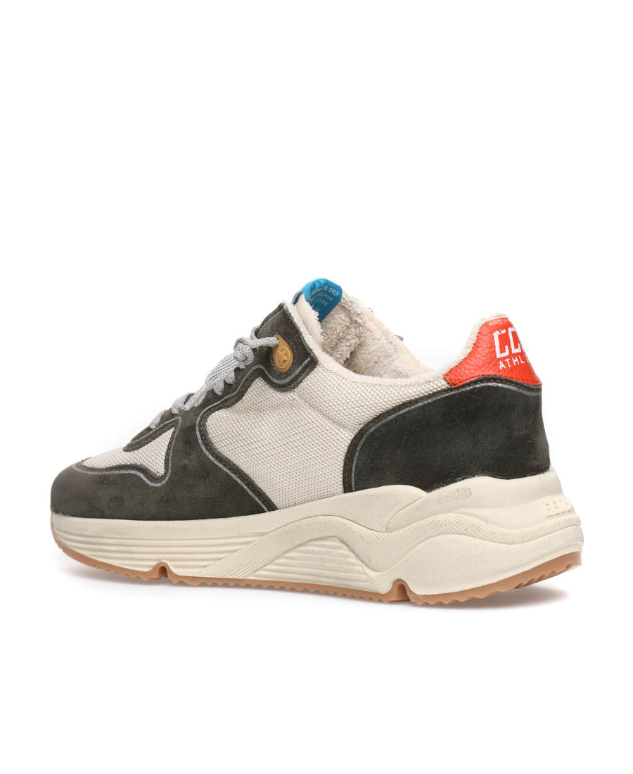 Golden Goose Running Sole Low-top Sneakers In White