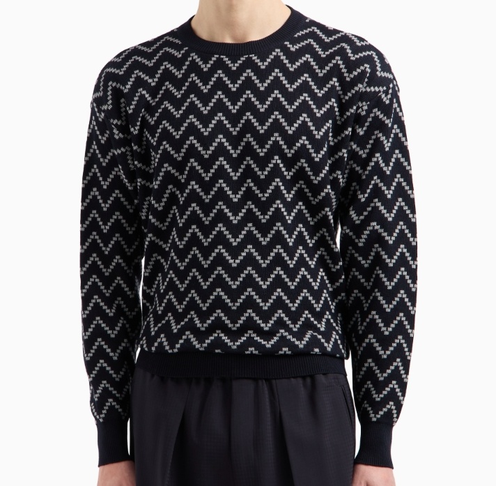 Giorgio Armani Sweater In Black