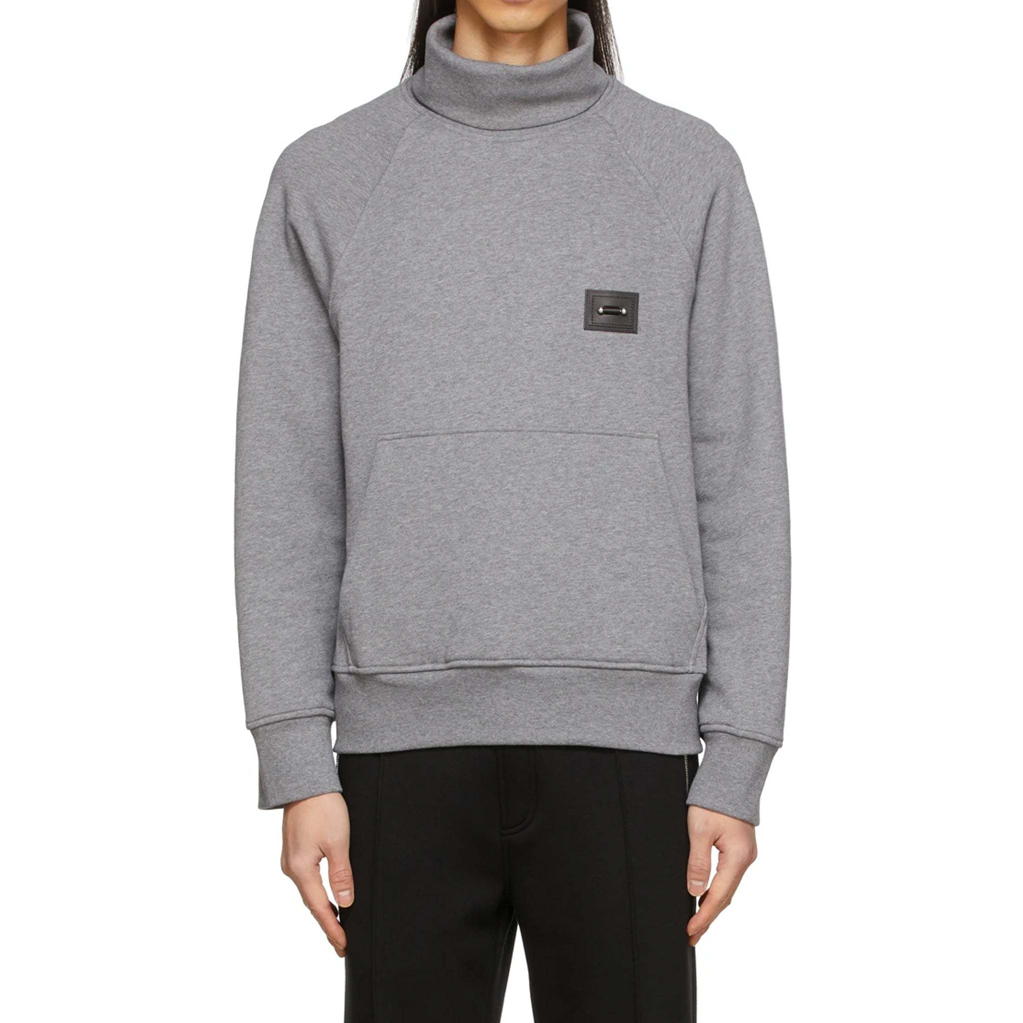 Neil Barrett High-necked Sweater In Gray