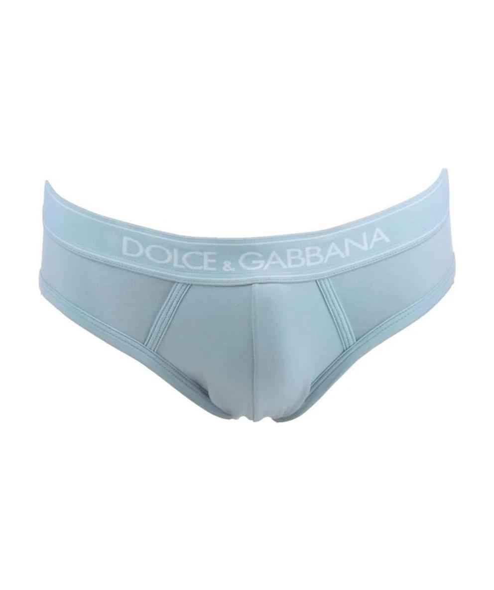 DOLCE & GABBANA LOGO DETAIL PANTIES