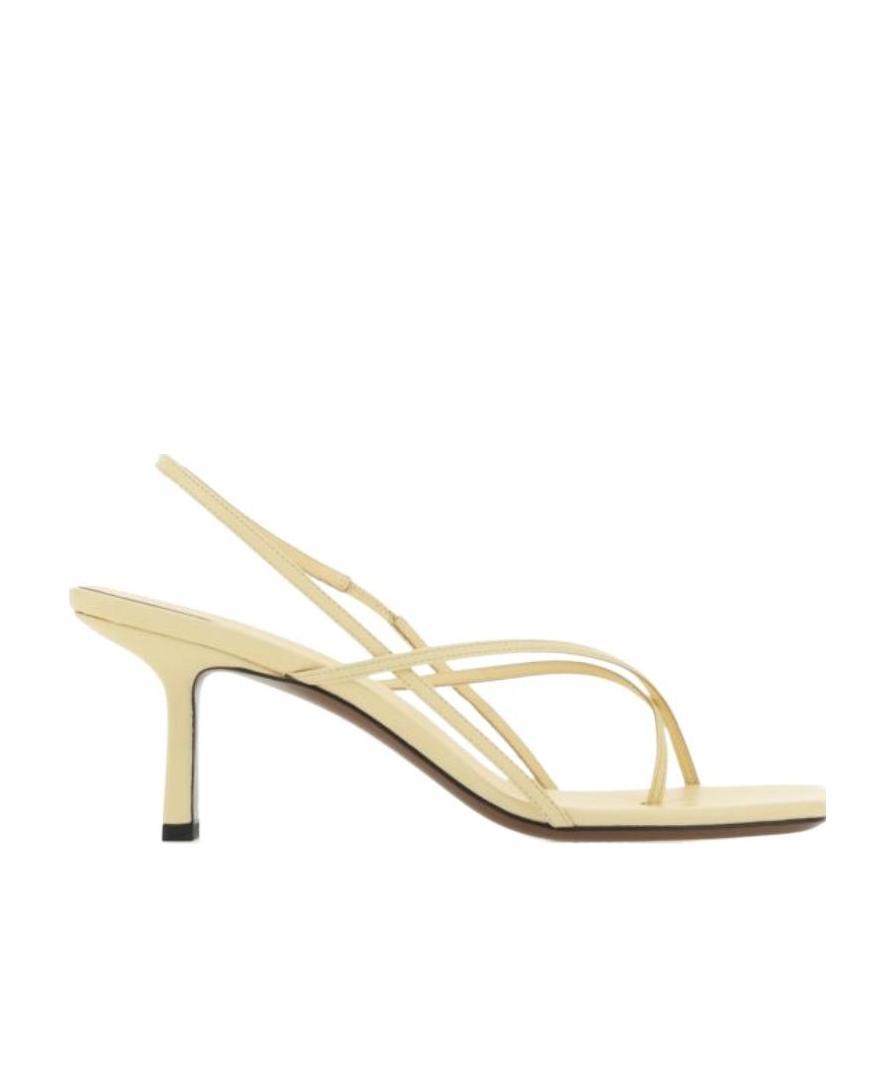 Neous Leather Sandals In Nude