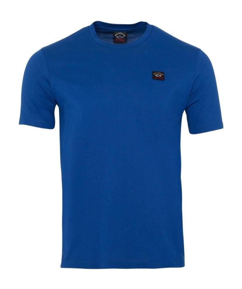 Paul & Shark Logo Logo Short-sleeved T-shirt In Blue