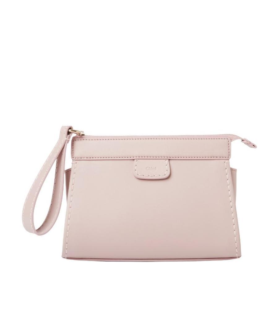 Chloé Edith Leather Cross Body Bag In Nude