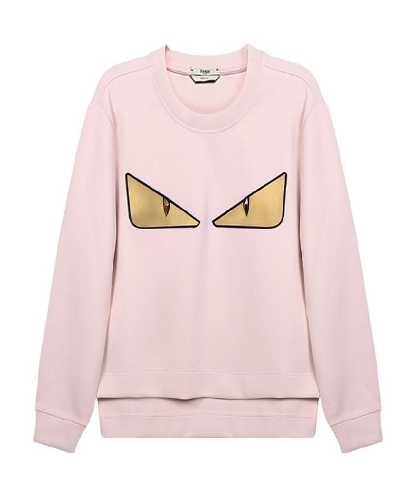 Fendi Devil's Eye Leisure Sweater In Pink