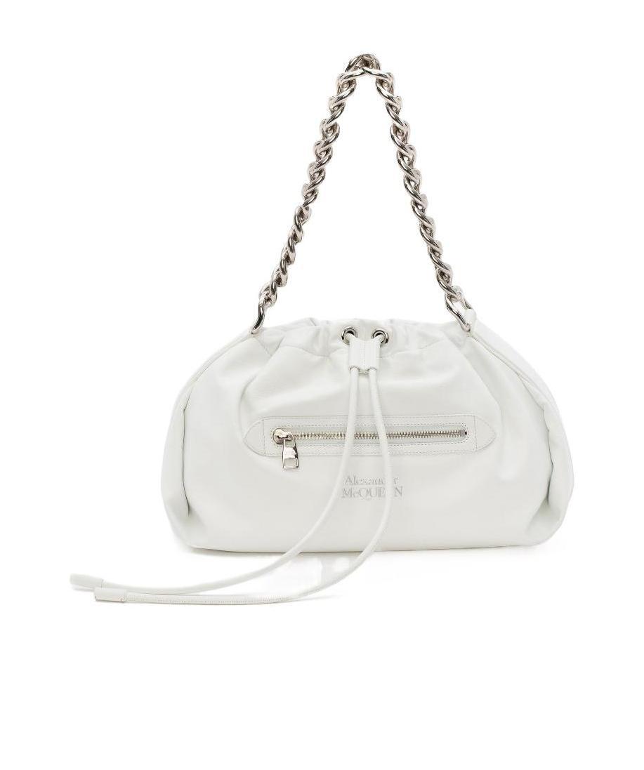 Alexander Mcqueen The-ball-bundle-bag In White