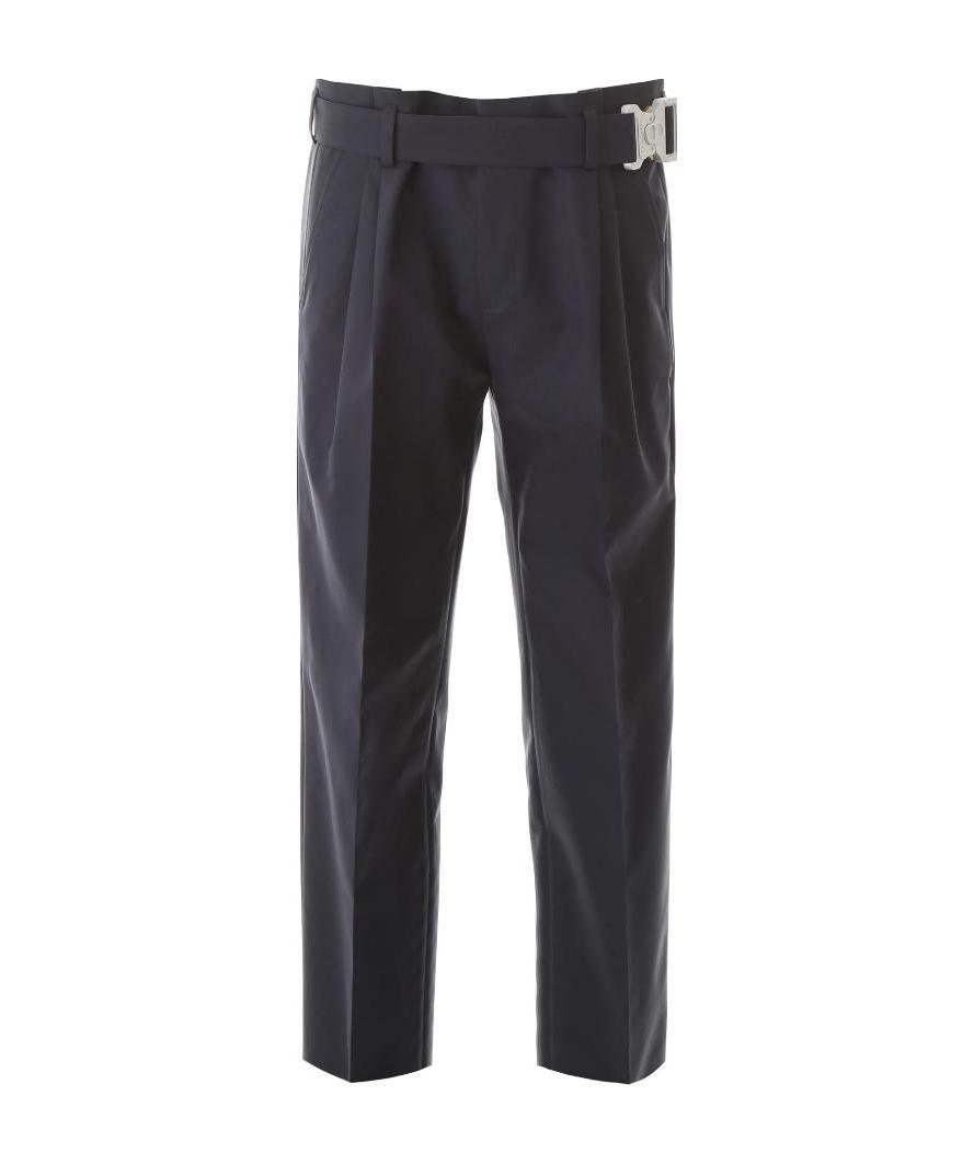 Dior Slim Straight Trousers In Black
