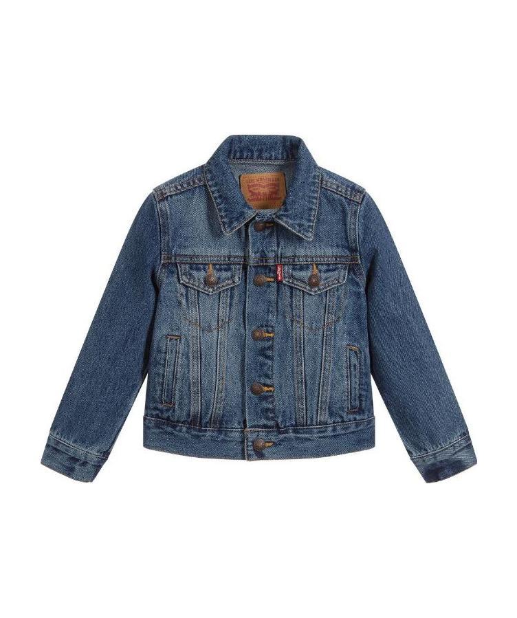 Levi's Casual Denim Jacket In Blue