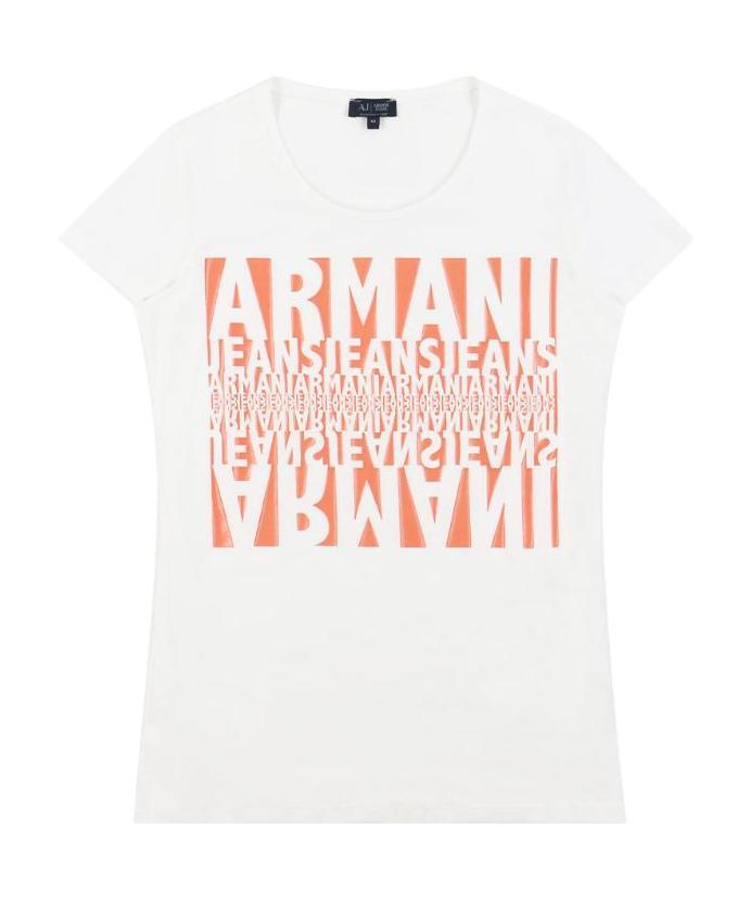 ARMANI JEANS ROUND-NECKED T-SHIRT