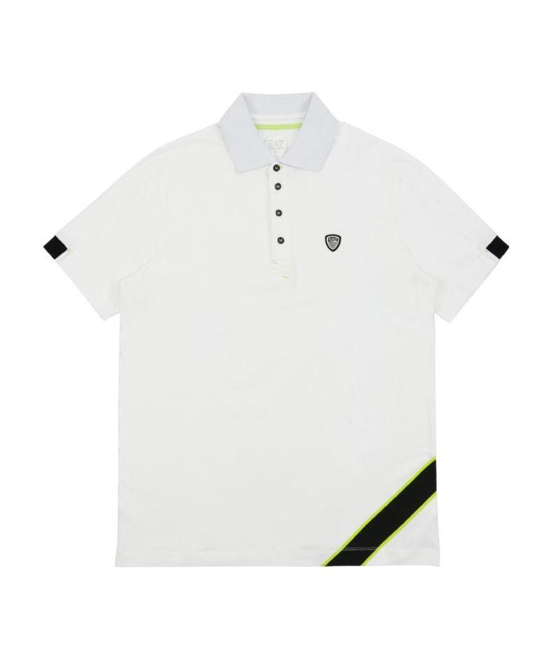 EA7 LOGO PATCH POLO SHIRT