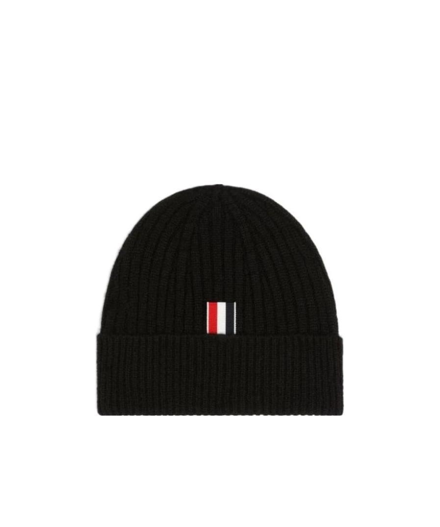 THOM BROWNE 4-BAR STRIPE BEANIE 
