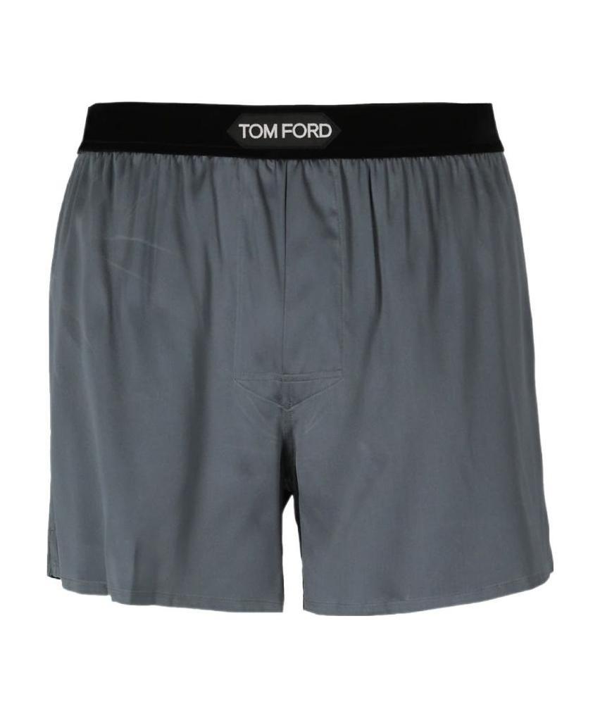 Tom Ford Short With Logo In Black