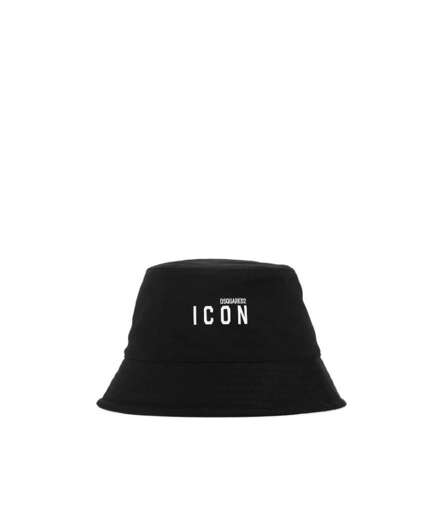 Dsquared2 Cappello Bucket Be Icon In Black