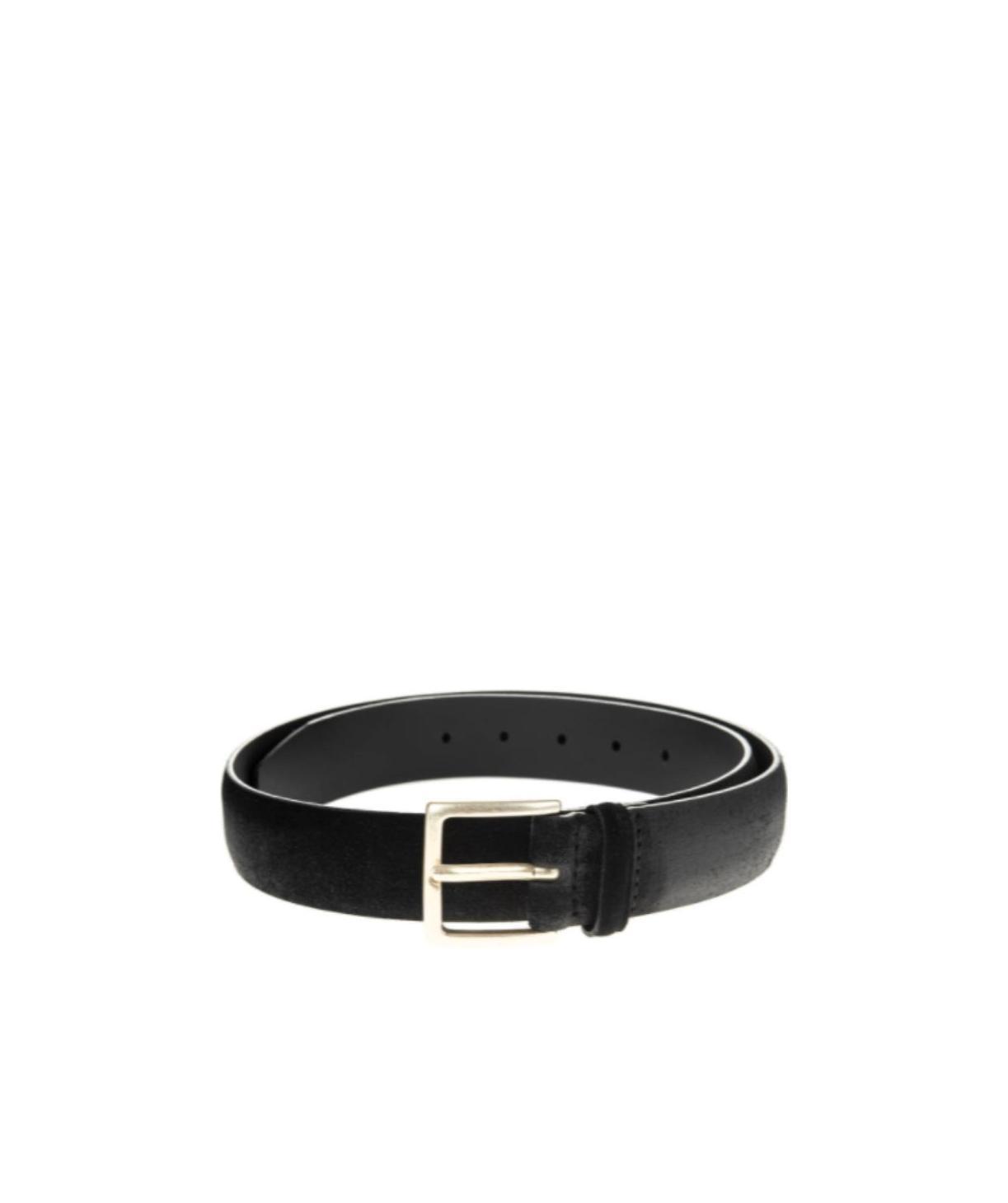 Orciani Black Double Sport Hunting Belt In Black