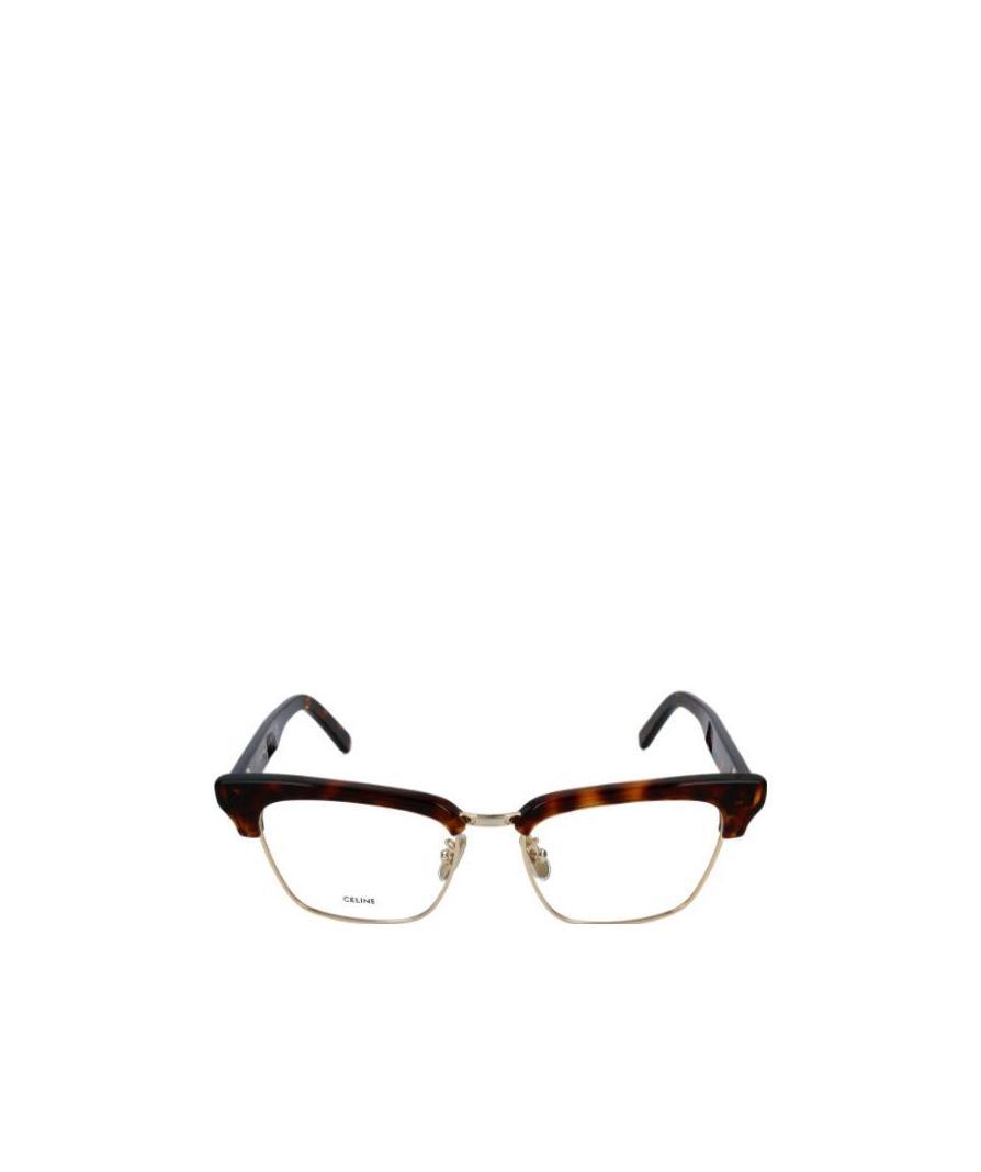 Celine Logo Flat Mirror In Brown