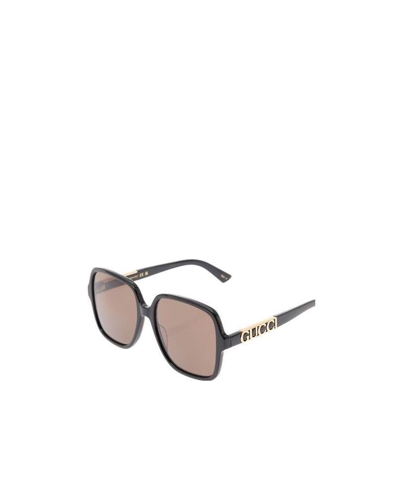 Gucci Logo Sunglasses In Black