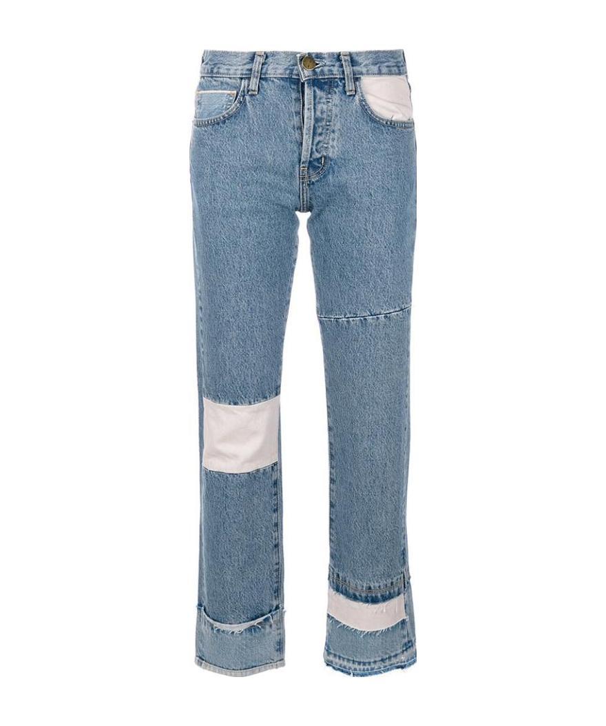 CURRENT ELLIOTT LOGO JEANS 