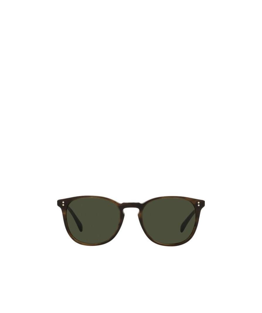 Oliver Peoples Finley Esq. Rectangle Frame Sunglasses In Gray