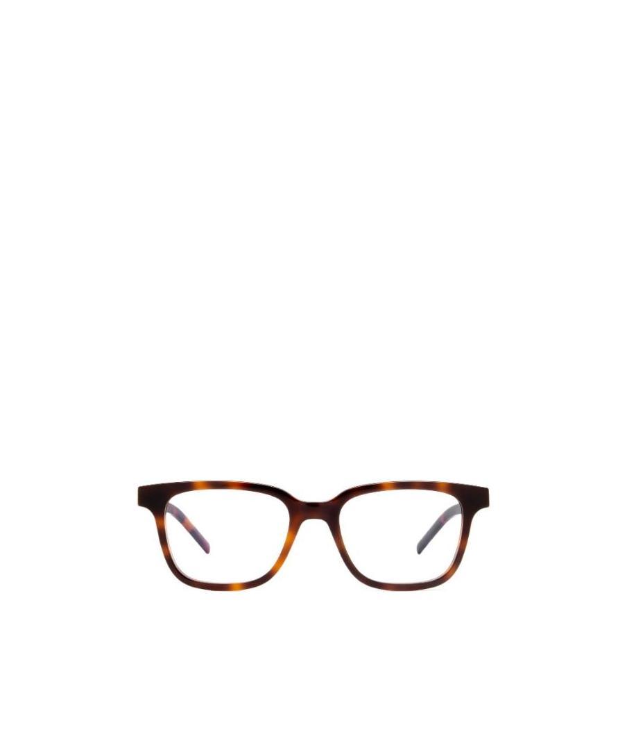 Saint Laurent Sl M110 Square-frame Glasses In Multicolor