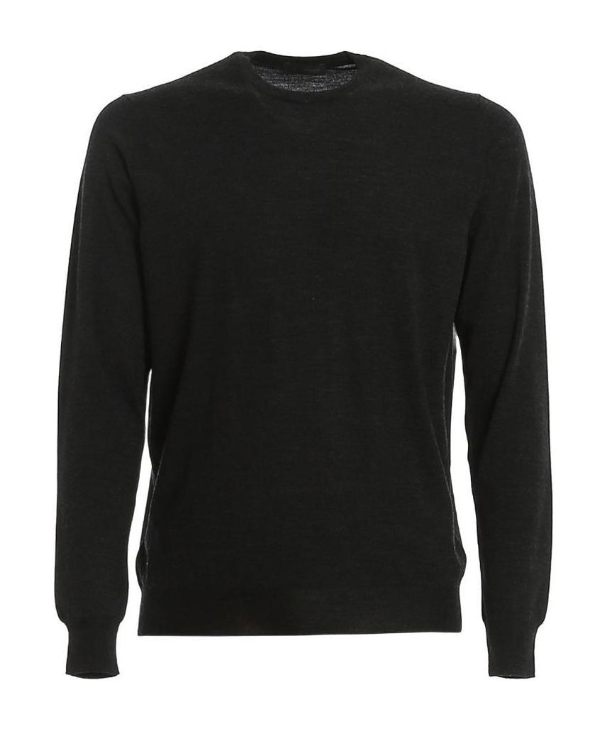 Drumohr Merino Wool Sweater In Black