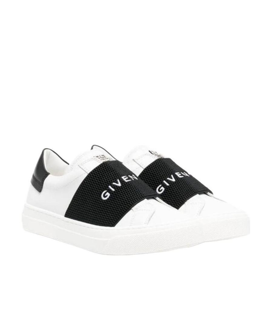 Givenchy Logo-strap Slip-on Sneakers In Black