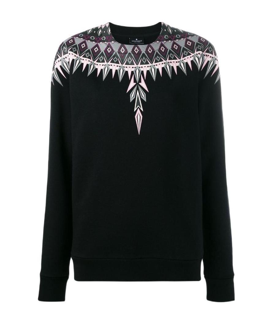 Marcelo Burlon County Of Milan Norwegian Wings Hoodie In Black