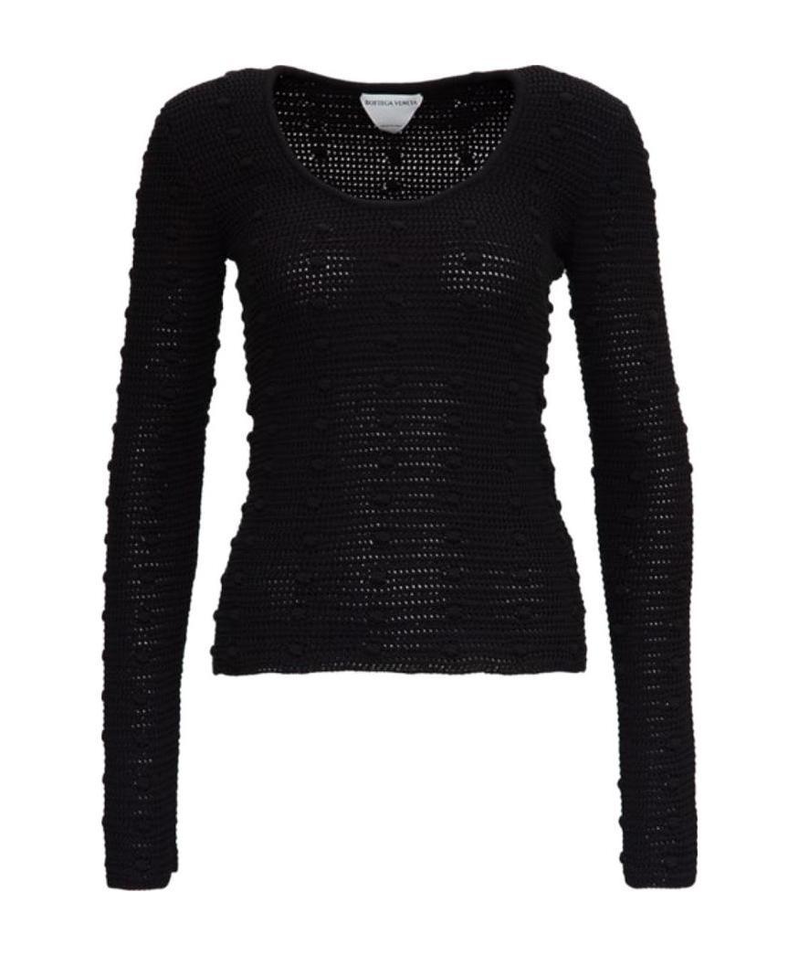 BOTTEGA VENETA KNITTED COTTON TOP
