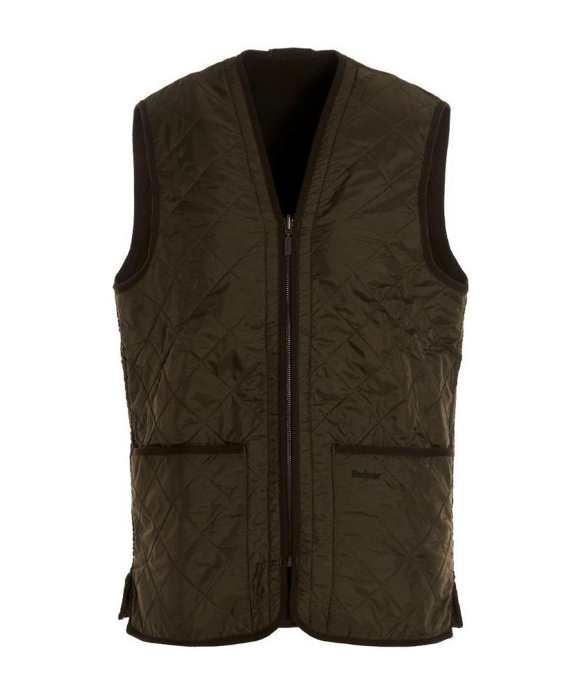 BARBOUR QUILTED POUCH-POCKET GILET