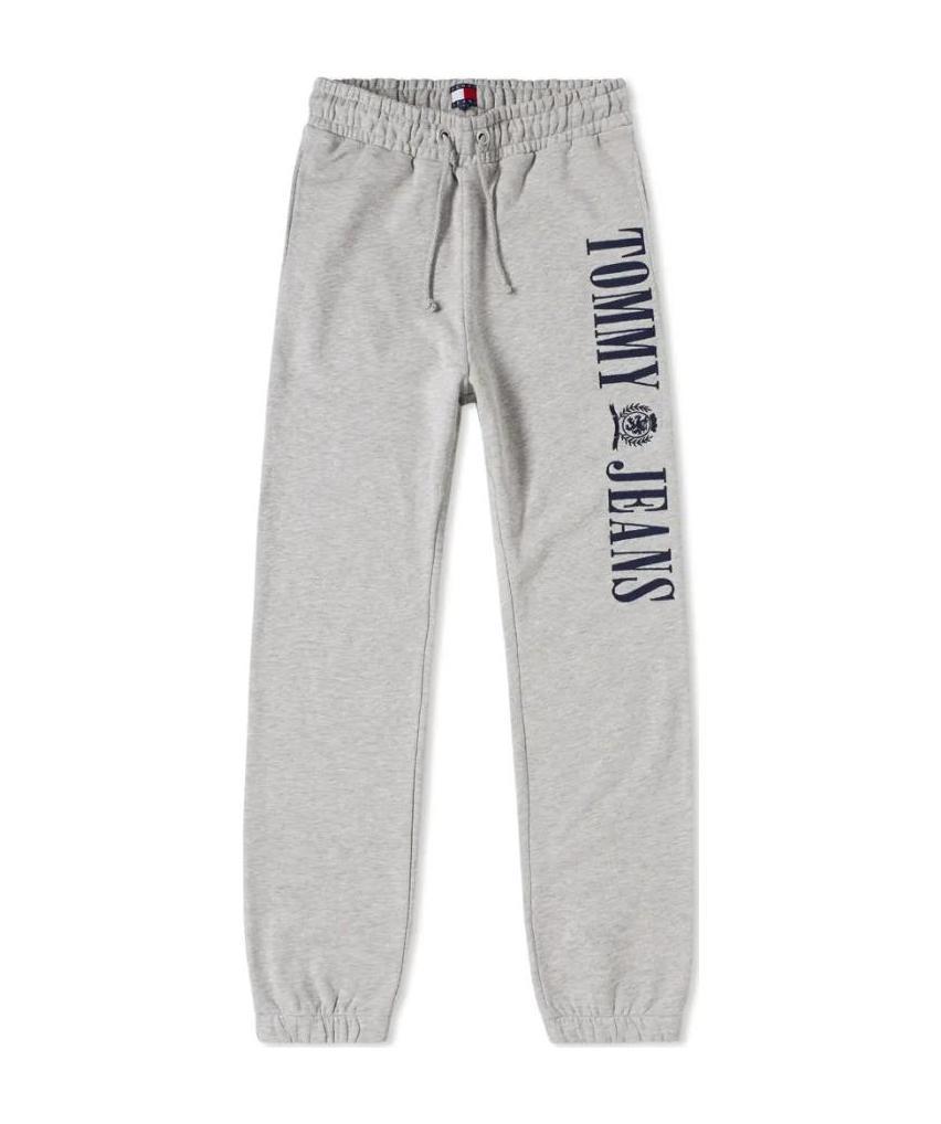 Tommy Hilfiger Logo Details Sweatpants In Gray