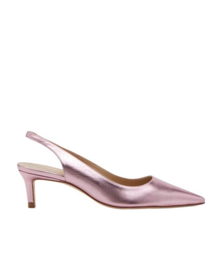 Shop Stuart Weitzman Pointed And Low-heeled Shoes In Pink