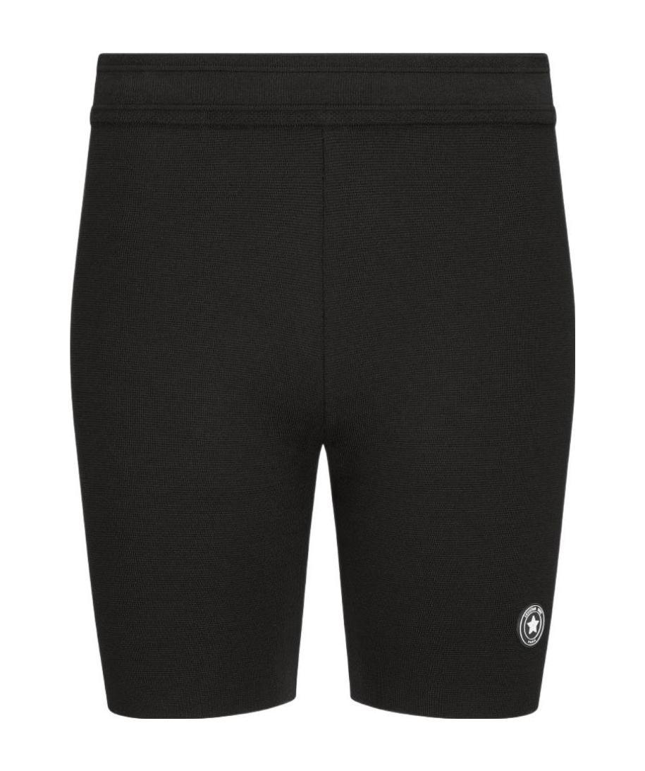 Dior High-tech Knitted Fabric Cycling Shorts In Black