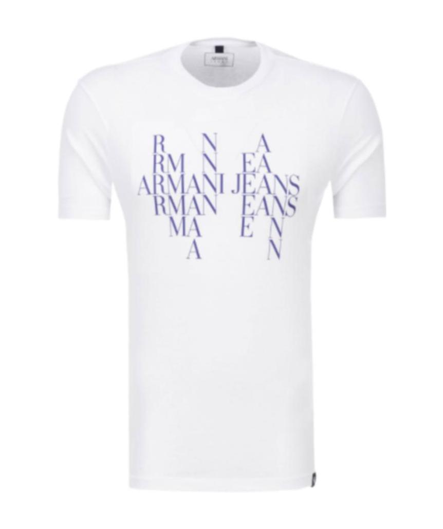 ARMANI JEANS LOGO PRINTED T-SHIRT