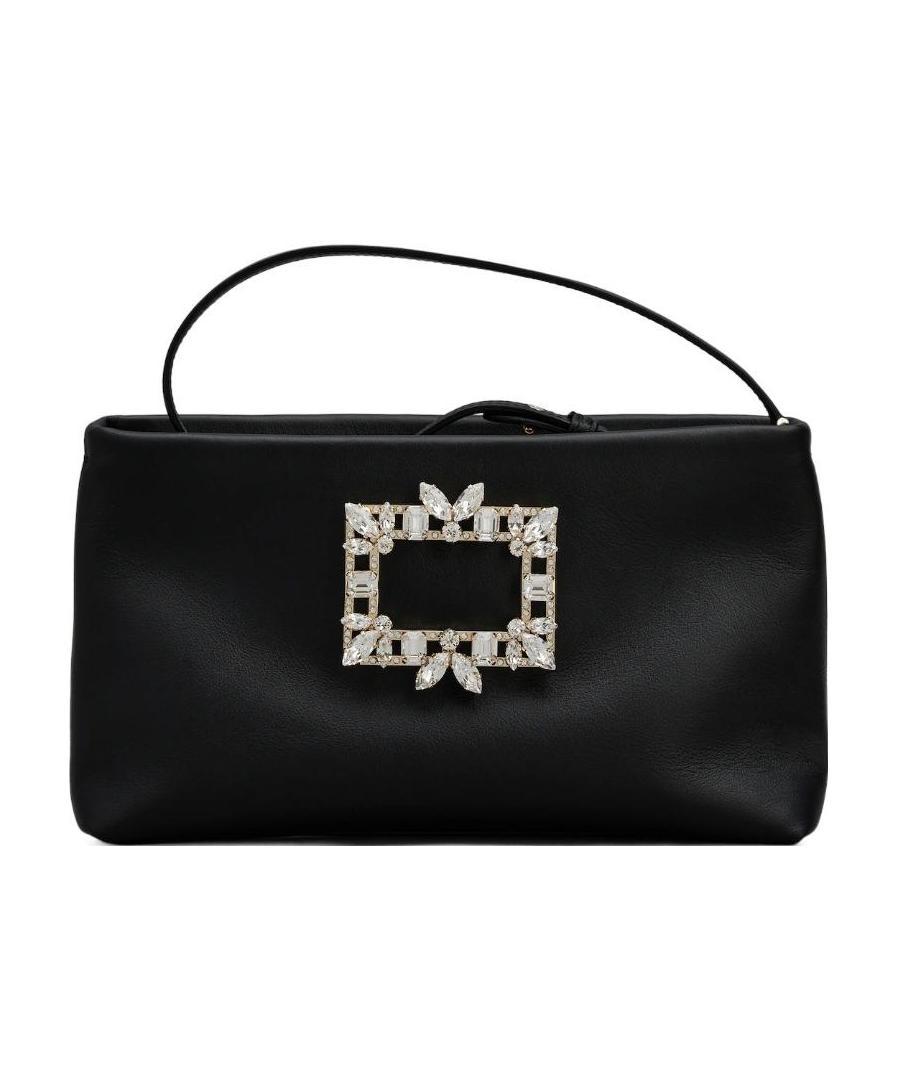 Roger Vivier Mini Nightlily Broche Shoulder Bag