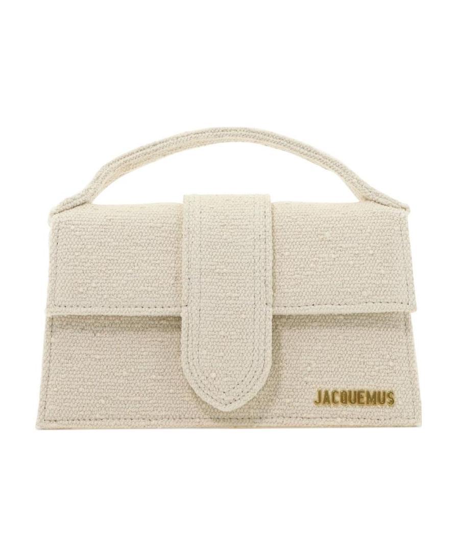 Jacquemus Canvas Mini Tote Bag In Brown