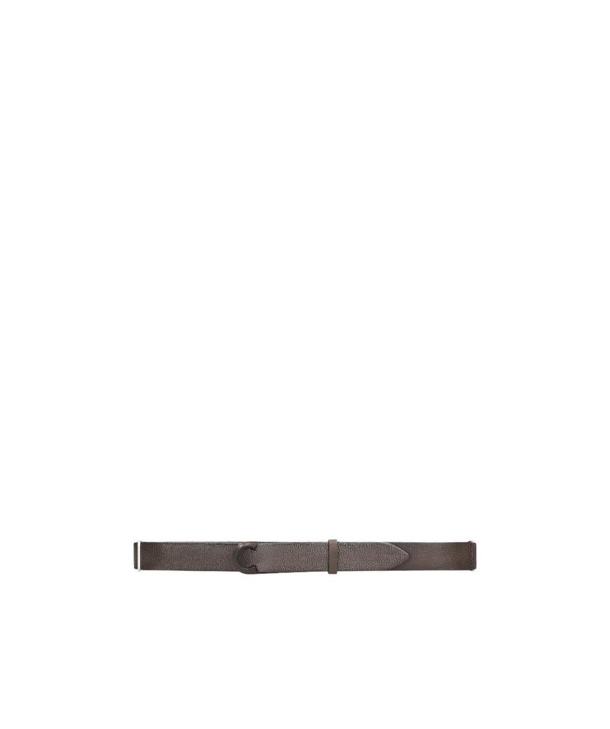 Orciani Nobuckle Suede In Black