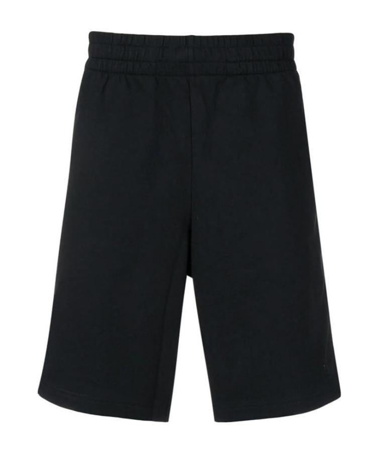 Emporio Armani Logo Printed Shorts In Black