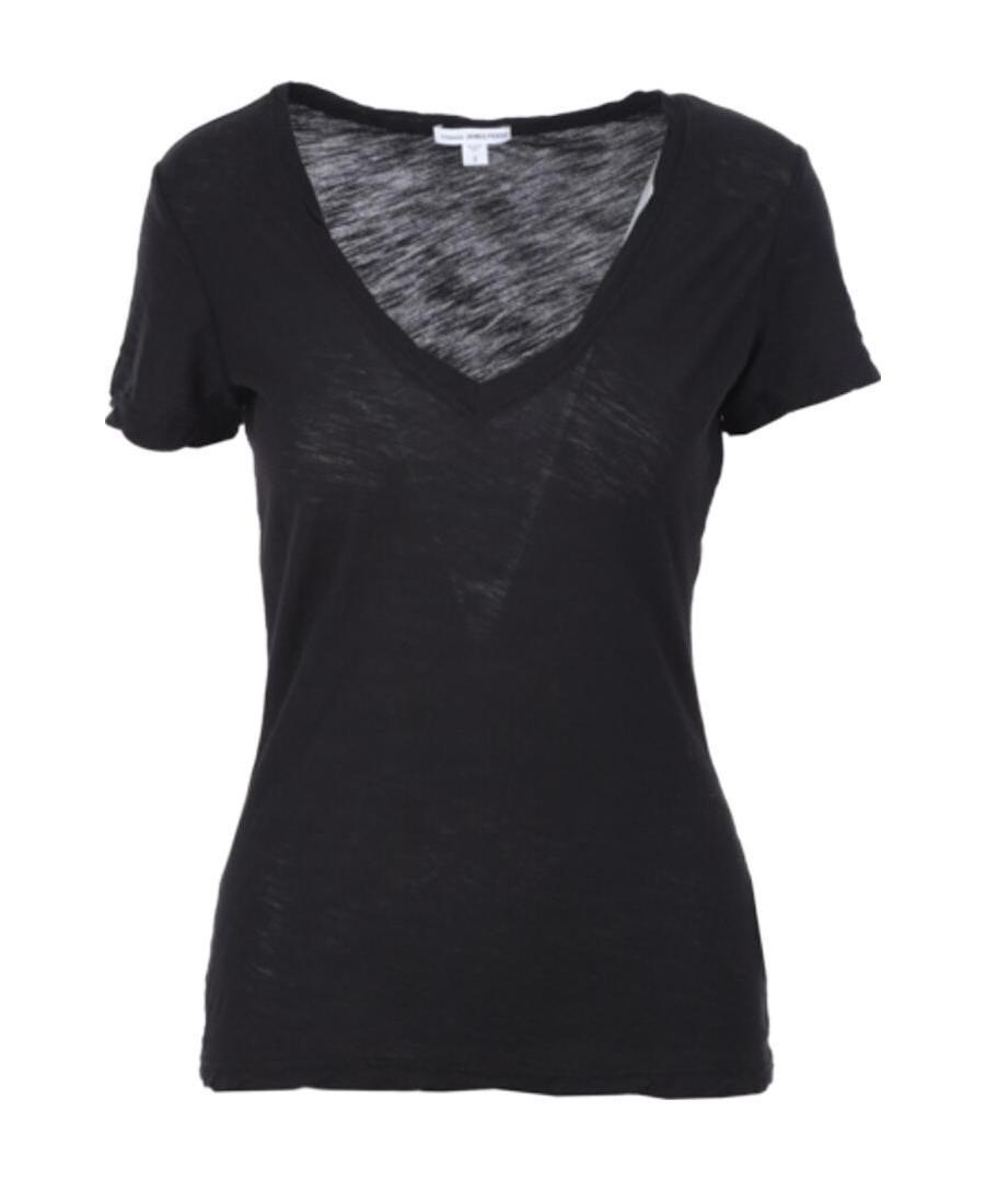 James Perse T-shirts And Polos In Black