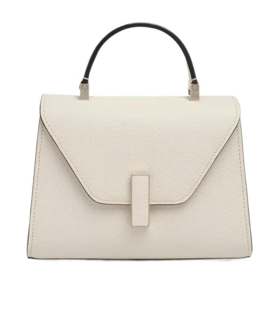 Valextra Micro Iside Crossbody Bag In White