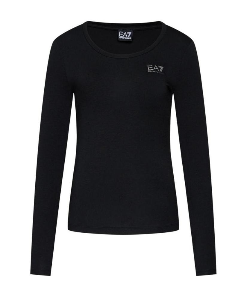EMPORIO ARMANI LOGO LONG-SLEEVED T-SHIRT 
